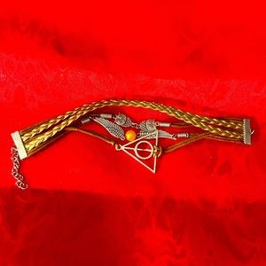 Bracelet unisex Harry Potter neutral color & silvertone